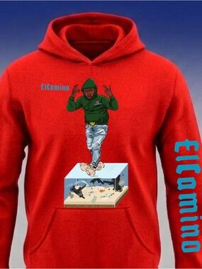 El Camino Hoodie Walking on Water S-5Xl